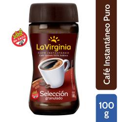 Café Instantáneo Selección Granulado La Virginia x 100 g.