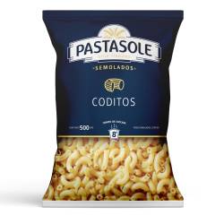 Fideos Codito Pastasole x 500 g.