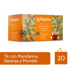 Te en Saquitos Mandarina Naranja Pomelo La Virginia x 20 Un.