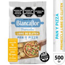 Harina Premezcla para Pizza Pan sin Tacc Blancaflor x 500 g.