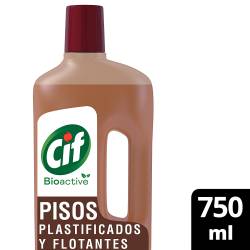 Limpiador Liquido Piso Plastificado Flotante Cif x 750 cc.
