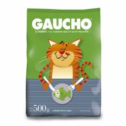 Alimento Seco Gato Adulto Pescado Gaucho x 500 g.