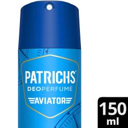 Desodorante Aerosol Aviator Patrichs x 150 cc.