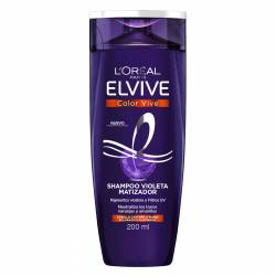 Shampoo Violeta Matizador Color Vive Elvive x 200 cc.