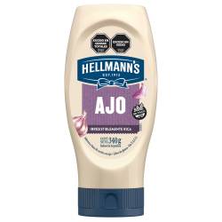 Aderezo a Base de Aceite con Ajo Hellmanns Pet x 340 g.