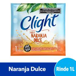 Jugo en Polvo Clight Naranja Dulce 7,5 g