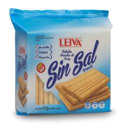 Tostadas de Arroz sin Sal Leiva x 150 g.