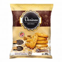 Galletitas Mix 5 Semillas sin Tacc Doninas x 200 g.