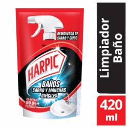 Limpiador Líquido Baño Doy Pack Harpic x 420 cc.