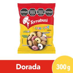 Galletitas dulces Variedad Terrabusi Mix Vainilla Tamaño Familiar 300g.