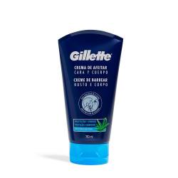 Crema de Afeitar Cara & Cuerpo para Ducha Gillette x 150 cc.