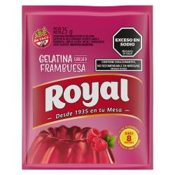 Gelatina en Polvo Frambuesa Royal x 25 g.
