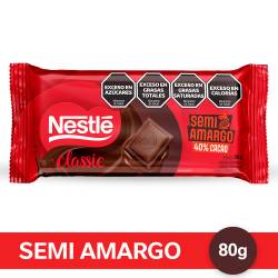 NESTLÉ® Classic Chocolate Semi Amargo x 80 gr
