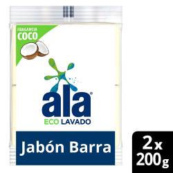 Jabón en Pan Coco Ecolavado x 2 Un. Ala x 400 g.