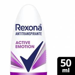 Antitranspirante Roll On Active Emotion Rexona x 50 cc.