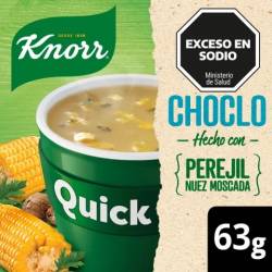 Sopa de Choclo Perejil Quick Knorr x 63 g.
