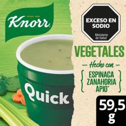 Sopa de Vegetales Apio Quick Knorr x 59 g.