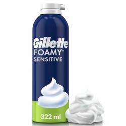 Espuma de Afeitar Sensitive Skin Gillette x 312 g.