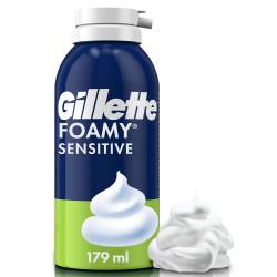 Espuma de Afeitar Sensitive Skin Gillette x 175 g.