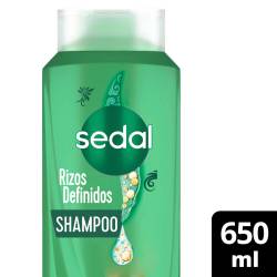Shampoo Rizos Definidos Hidratante Sedal x 650 cc.