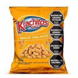 Maní Pelado Salado Krach-Itos x 110 g.