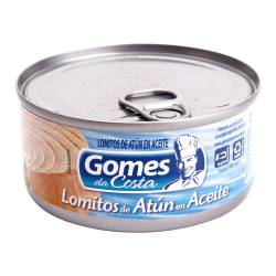 Atún en Aceite en Lomos Gomes Da Costa x 170 g.