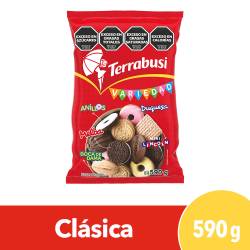 Galletitas dulces Variedad Terrabusi  Mix Tamaño Familiar 590g.