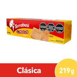 Galletitas dulces Lincoln Clásicas Terrabusi 219g.