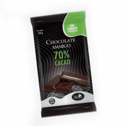 Chocolate Amargo 70%Cacao sin Tacc Benot x 100 g.