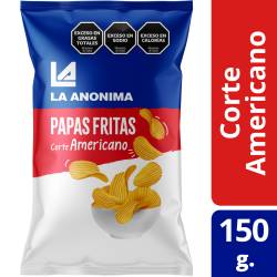 Papas Fritas Corte Americano La Anónima x 150 g.