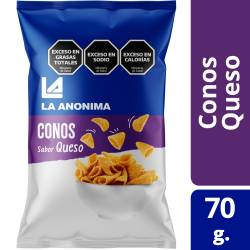 Conos de Maiz con Queso La Anónima x 70 g.