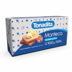 Manteca Clasica con Vitamina E Tonadita x 100 g.