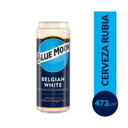 Cerveza Belgian White Lata Blue Moon x 473 cc.