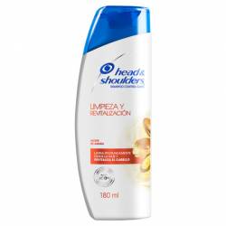 Shampoo Aceite de Argan Head Shoulders x 180 cc.