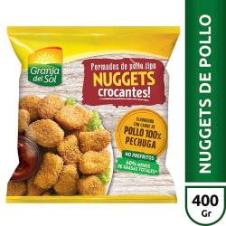 Nuggets de Pollo Crocantes Granja del Sol x 400 g.