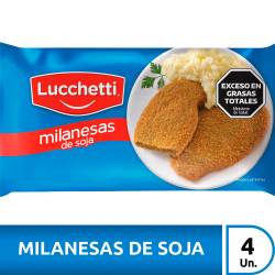 Milanesa de Soja x 4 Un. Lucchetti x 290 g.