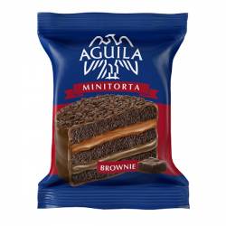 Alfajor Minitorta Brownie Aguila x 72 g.