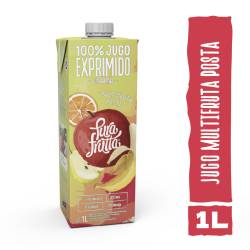 Jugo Multifruta 100 % Exprimido Pura Frutta x 1 Lt.
