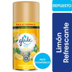 Aromatizante Ambiente Aerosol Limon Glade x 170 cc.
