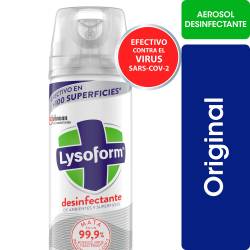 Desinfectante de Ambientes y Elimina Olores Lysoform Original en Aerosol 285 cc