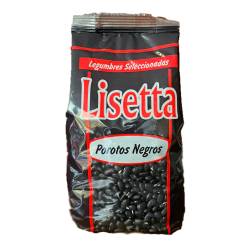 Porotos Secos Negros Lisetta x 400 g.