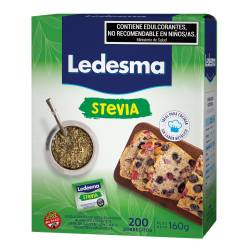 Endulzante Sobres Stevia Ledesma x 200 Un.