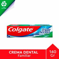 Crema Dental Triple Acción Colgate x 140 g.