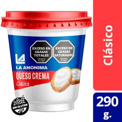 Queso Crema Clásico La Anónima x 290 g.