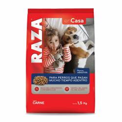 Alimento Seco Perro Adulto Casa Carne Raza x 1,5 Kg.
