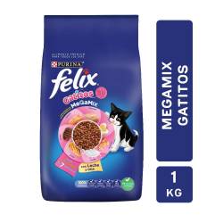 Alimento Seco Gatito Megamix Felix x 1 Kg.