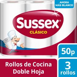 Rollo Cocina Sussex Clásico 50 paños 3 un