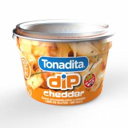 Queso Untable Dip Cheddar Tonadita x 180 g.