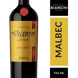 Vino Tinto Malbec Lacrado Don Valentin x 750 cc.