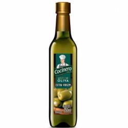 Aceite de Oliva Extra Virgen Pet Cocinero x 250 cc.